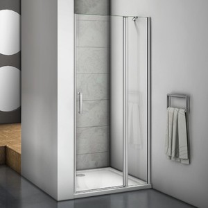 Душевая дверь GooD DooR Mokka WTW-140-C-WE 140x185