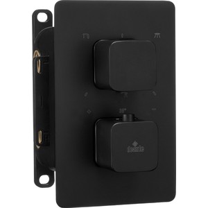 Смеситель скрытого монтажа 3-х режимный Deante Box Nero BXY NECT
