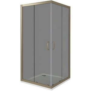 Душевой уголок GooD DooR JAZZE CR-80-B-BR 80x80