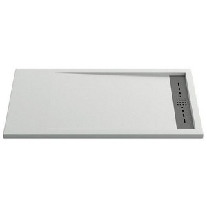 Душевой поддон мраморный GooD DooR Stella белый 100х80