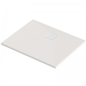 Душевой поддон мраморный GooD DooR Essentia 2 белый 100х90