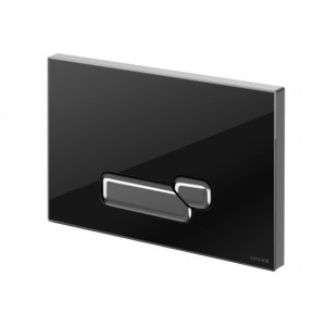 Кнопка для инсталляции Cersanit ACTIS P-BU-ACT/Blg/Gl стекло, черная