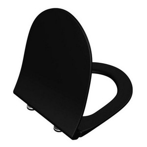 Крышка для унитаза Vitra Sento Soft-close черная 120-083-009
