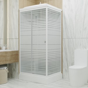 Душевая кабина Triton Квадро А3 100x80 полосы