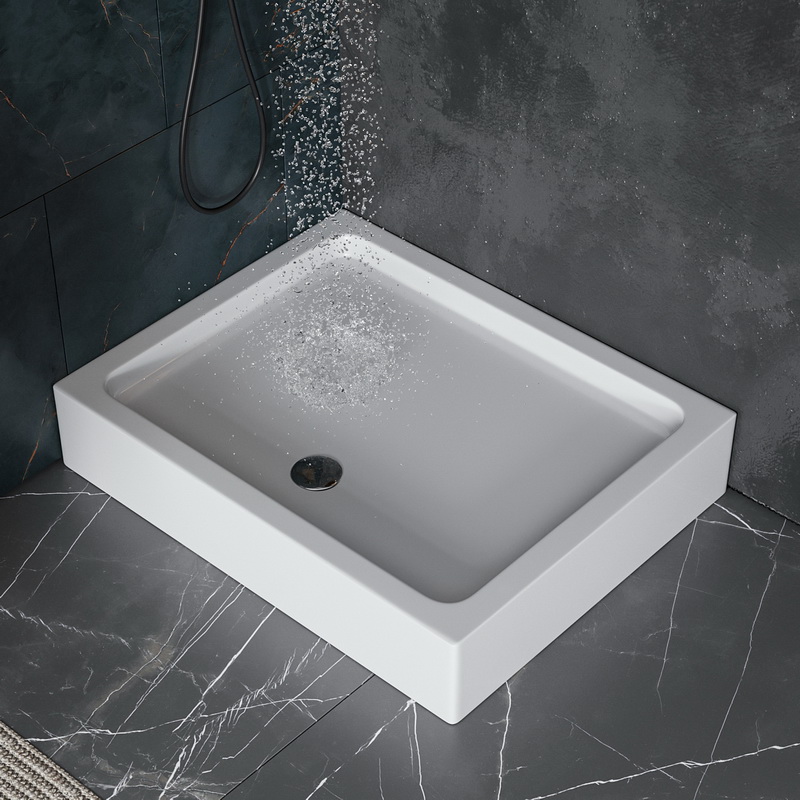 Душевой поддон акриловый Roxen Caspia 54060-100-20 100x80x20 купить ...