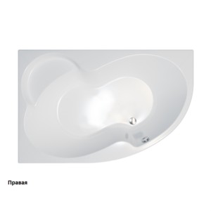 Ванна акриловая Triton Мари 170x110 правая