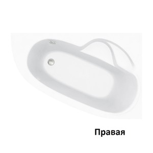 Ванна акриловая Lavinia Boho Bell Pro 160x105 правая