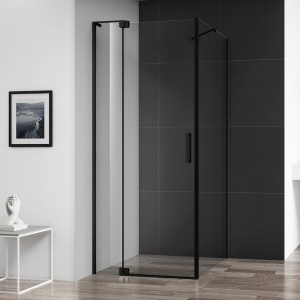 Душевой уголок Cezares SLIDER-AH-1-80-70/80-C-NERO 70x80