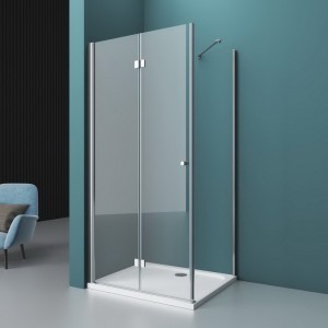 Душевой уголок BelBagno ALBANO-ASH-1-90/100-C-Cr 90x100