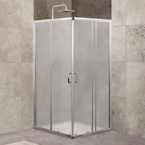 Душевой уголок BelBagno UNIQUE-A-2-85/100-M-Cr 85x85