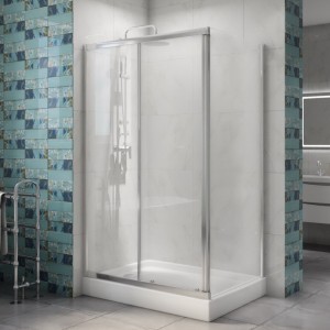 Душевой уголок BelBagno DUE-AH-1-120/80-C-CR 120x80