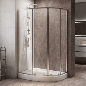Душевой уголок BelBagno DUE-RH-2-120/80-C-Cr 120x80