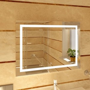 Зеркало для ванны Continent Rimini LED 90х70