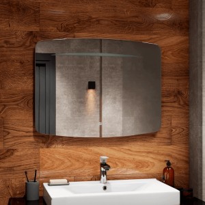 Зеркало для ванны Continent Rapid LED 90х70