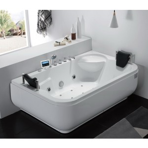 Ванна гидромассажная Gemy G9085 K 180x116 правая