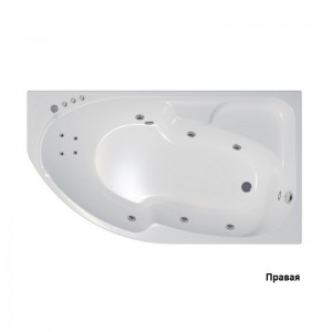 Ванна гидромассажная Triton София правая комфорт Flat 170x95