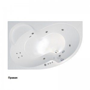 Ванна гидромассажная Triton Мари правая комфорт 170x110