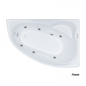 Ванна гидромассажная Triton Изабель левая релакс 170x100