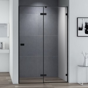 Душевая дверь CEZARES BELLAGIO-B-12-140-C-NERO 140x195