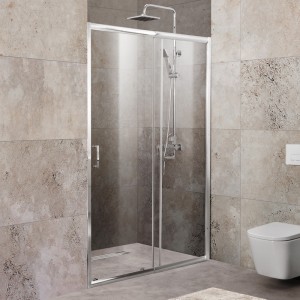 Душевая дверь BelBagno UNIQUE-BF-1-110/125-C-Cr 110x190