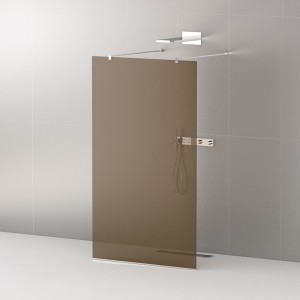 Душевая стенка CEZARES LIBERTA-L-2-80-120-BR-Cr 80x195