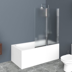 Шторка для ванны BelBagno UNO-V-2-100/150-P-Cr-R 100x150