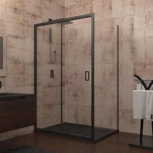 Душевой уголок Veconi RV040B-11080-01-C1 110x80