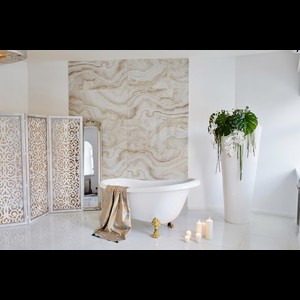 Отдельностоящая акриловая ванна BelBagno BB06-1550 155x76