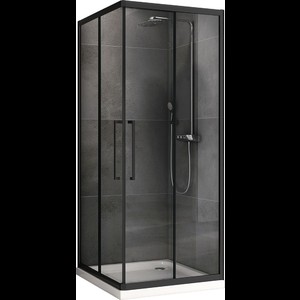 Душевой уголок ABBER Schwarzer Diamant AG02080BH 80x80