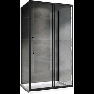 Душевой уголок ABBER Schwarzer Diamant AG30170BH-S90B-S90B 170x90