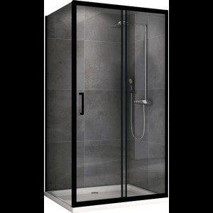Душевой уголок ABBER Schwarzer Diamant AG30180B-S70B 180x70