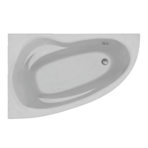 Ванна акриловая Bonito Home Emilia 150x95 левая