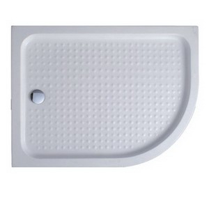 Душевой поддон акриловый Cezares TRAY-A-RH-120/90-550-15-W-L 120x90x15