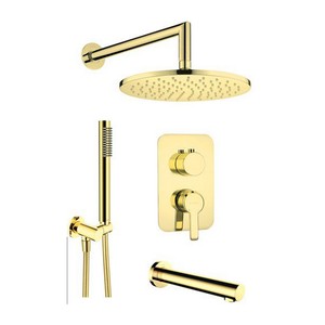 Душевая система скрытого монтажа Deante ARNIKA GOLD-3