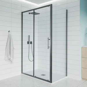 Душевой уголок Veconi Evo E1-SP-GR-130100-01-C9 130x100