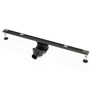 Душевой лоток щелевой Roxen Slim Gun metal 91060-60GM